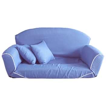 ソファ　水色 cute　爽やか　2人掛け xs-003-01-1.jpg