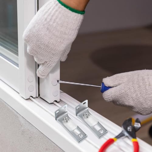 Kit de Reparación de Herrajes para Puerta Plegable SOLUSTRE 1 set Componentes para Puerta de Clóset Corredera para Reparaciones y Mantenimiento Fácil miniatura 7