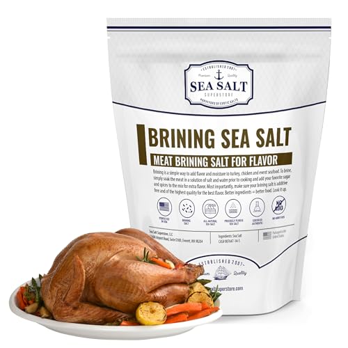 Sal para curar y marinar, 5 lb, sabor Brining Salt miniatura 1