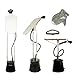 Hamilton Beach Garment Steamer with Stand & Ironing Board, Garment Steamer for Clothes, 45g/min Steam Output, 20s Heat-Up, 6 Steam Levels, Standing Iron Steamer for Clothes with Press Stand