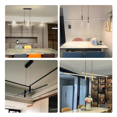 Lampe de pendentif LED pour table à manger et cuisine avec intensité variable - 2