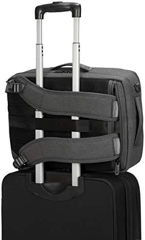 Targus Cypress Convertible Backpack with EcoSmart Designed for Business Traveler and School fit up to 15.6-Inch Laptop/Notebook, Gray (TBB58702GL)