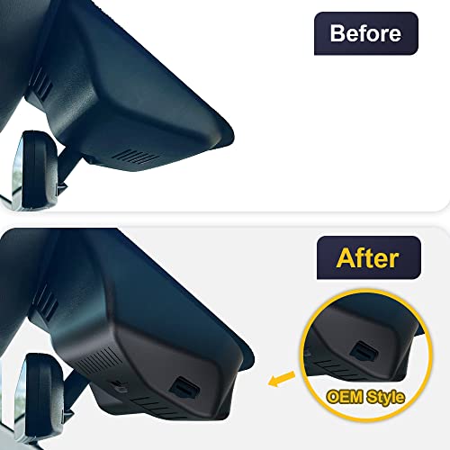 FITCAMX 4K Dual Dash Cam for Honda Pilot 20162022 & Passport 20192023