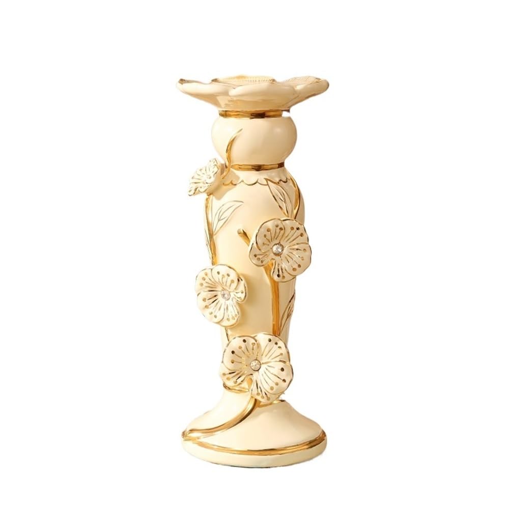Candlestick Holder Creative Ceramic Candlestick Dining Table Model Room Decoration Ornaments Candle Holder