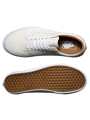 Vans Old Skool, Zapatillas Unisex Adulto, Blanco (White), 42