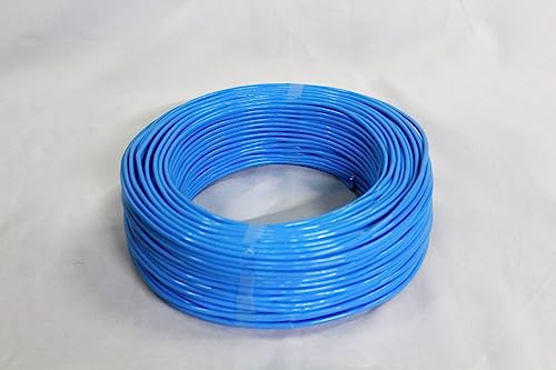 Fio Cabo Flexível 4Mm Azul - 25 Metros