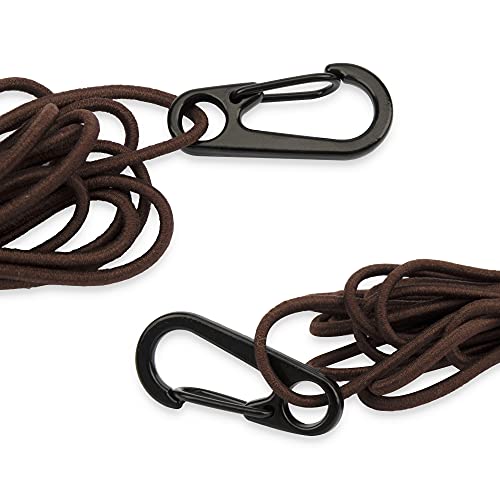 Swatom Mini Alloy Carabiner Clip Tiny Spring Snap Hook Carabiners For Paracord Backpack Camping Bottle Using Keychains Accessories #TOP4