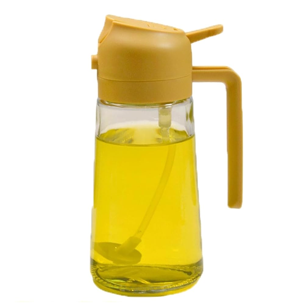 CTRLZS Oil Dispenser for Kitchen, Oil Dispenser Bottle for Kitchen, 2 in 1 Oil Dispenser, Cooking Oil Dispenser Bottle Easy Install Easy to Use
