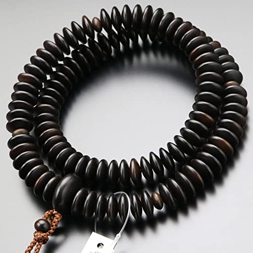 時代提げ物　獣骨製　干支　数珠　念珠　根付　D　R4834 数珠・念珠 『送料無料！ 編み紐房 本水晶 青虎目石仕立て