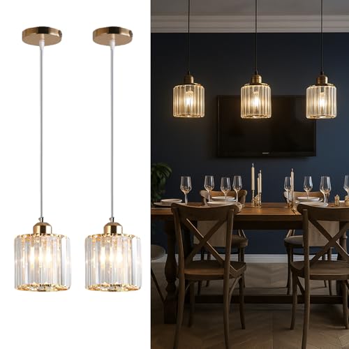 Lampe suspendue moderne pour îlot de cuisine et salon cosy sans fil