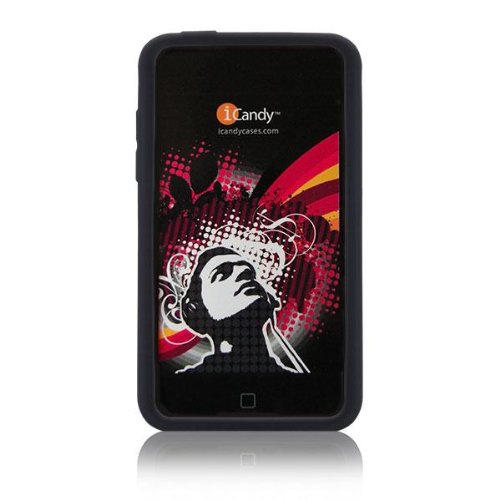 iCandy Case for 2nd & 3rd Generation iPod touch 2G 3G - BLACK