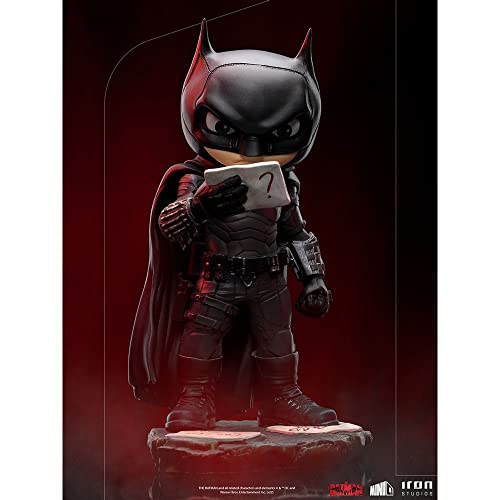 Statuette The Batman Iron Studios Mini Co. : œuvre de collection en vinyle 17cm - 4