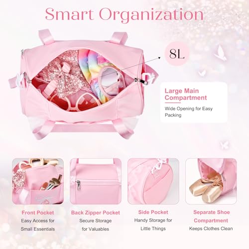 KUIRAN 8L Dance Duffel Bag