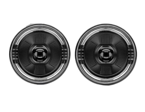 Faros LED de 7 pulgadas para sustituir faros halógenos débiles en Jeep Wrangler JK TJ LJ