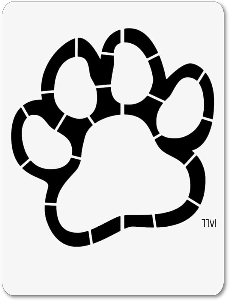 amazon-com-u-stencil-fresno-state-paw-mini-stencil-fsoos-203-arts-crafts-sewing