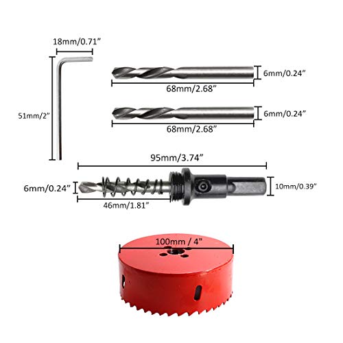Image of Hordion Hole Saw Bi-Metal Saw Drilling Tool