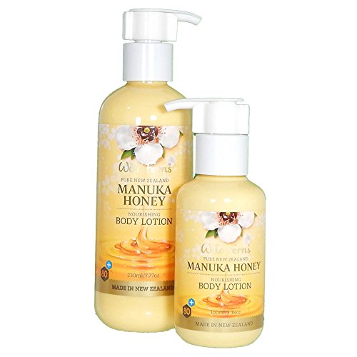 Wild Ferns Manuka Honey Nourishing Body Lotion, 93% Natural, 100 milliliters
