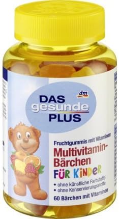 The Healthy Plus Fruit Punch Bear Gummy Stars Pack of 60