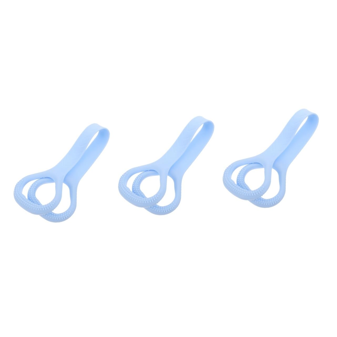 Gatuida Figura 8 Tensor Bandas de Fitness Pilates Bandas elasticas Bandas elásticas Bandas de Entrenamiento de Fitness Bandas de Entrenamiento elásticas Gel de sílice Sky-Blue