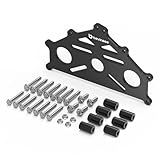 Bevinsee LS Engine Stand Adapter Plate Compatible with Chevy SBC BBC Small/Big Block LS LT Engines, Compatible with Chevrolet Silverado Express Tahoe Suburban, GMC Sierra Savana, Yukon Hummer H2
