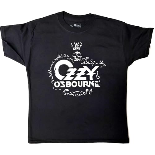 Childrens/Kids Logo Cotton T-Shirt (9-10 Years) (Black)
