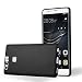 Produktbild Cadorabo DE-103986 Huawei P9 Handyhülle aus TPU Silikon im Matt Metallic Design Ultra Slim Soft Back Cover Case Bumper Schwarz