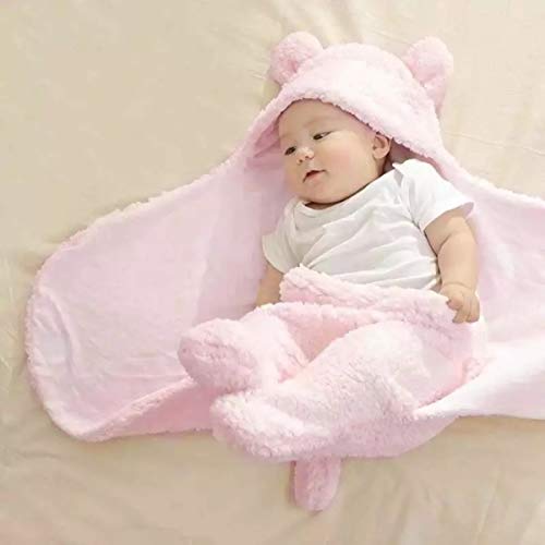 Image of BRANDONN Baby Blanket Newborn Gift Pack of Swaddle Wrapper, 0-9 Months, Length 68 cm x Width 68 cm