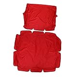 HANABASS Outdoor Furniture Covers 1 Set Covering Cushion Red Garden Cover Tent Courtyard for Yard Ou