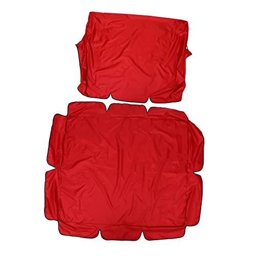 Hanabass Outdoor Furniture Covers 1 Set Covering Cushion Red Garden Cover Tent Courtyard For Yard Outdoor Practical Porch Rainproof Replacement Canopy Cloth Resistant With Weatherproof Outdoor Swings #TOP25