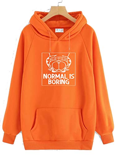 Image of The SV Style Random Print Graphic Print Pullover Hoodie, Black, Long Sleeve with Kangaroo Pocket 320 GSM Fleece Inside