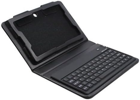 BrainyTrade Image Wireless Bluetooth Keyboard Leather Case Cover with Stand for BlackBerry Playbook, 16 GB, 32 GB, 64 GB, 7" W