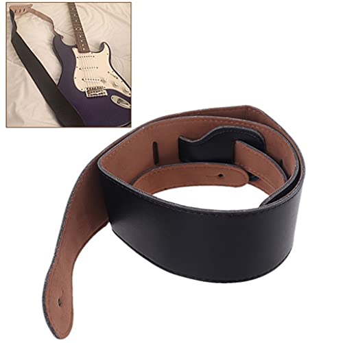 CZDYUF Sangle Épaisse Réglable en Cuir PU Souple pour Guitare Acoustique Électrique Basse Accessoires Noirs - Les Beatles, Paul McCartney, John Lennon, RIngo Starr, George Harrison CZDYUF Sangle Épaisse Réglable en Cuir PU Souple pour Guitare Acoustique Électrique Basse Accessoires Noirs – Image 6