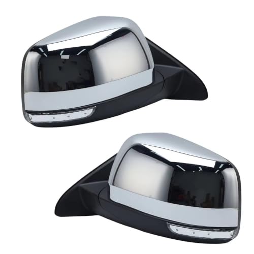 Rétroviseur Jeep Grand Cherokee WK 2011-2022 pliable manuel aile gauche et droite ensemble 13 fils