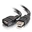 C2G/Cables to Go 52106 1m USB Extension Cable - USB 2.0 A Male to A ...