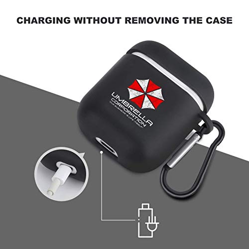 image for IIUUYYGzb Resident Evil Umbrella Corp Logo airpod case, Fashion airpod