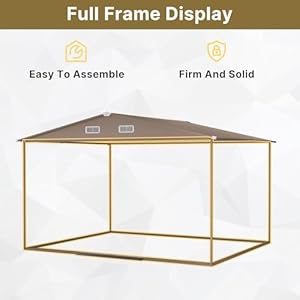 Gotland 10FT x 8FT Metal Storage Shed for Outdoor with Design of Lockable Slide Doors and Air Vent Tiny House Utility and Tool Storage for Garden Backyard Patio Lawn