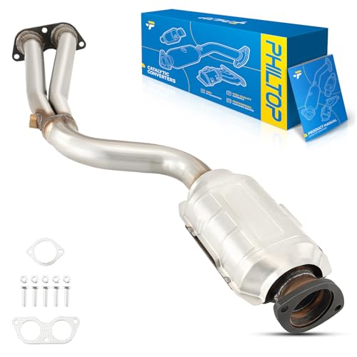 PHILTOP 54666 Catalytic Converter High Flow Replacement for IS300 2001 2002 2003 2004 2005, Stainless Steel Catalyst Converter EPA Convert Compliant 1 Packs by PHILTOP - Used condition - US$197.24