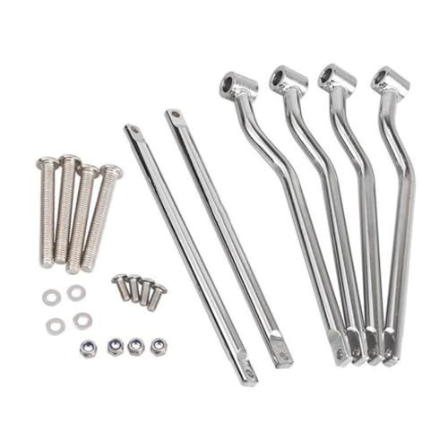 Soporte para bolsa de moto Mikinona, diseño simple y duradero de hierro, color plata miniatura 1