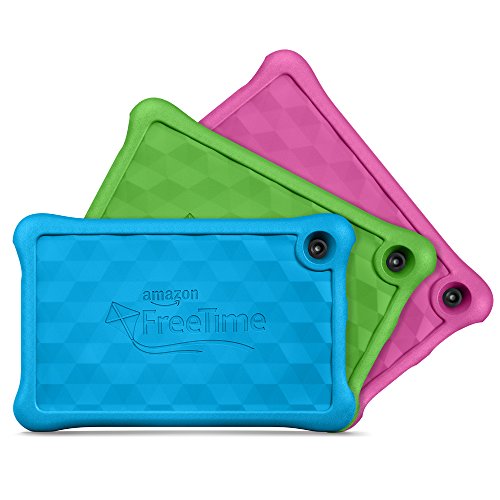 Image of Fire Kids Edition Tablet, 7 inch Display, 8 GB, Blue Kid-Proof Case (Previous Generation - 5th)