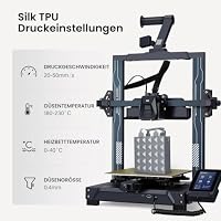 EONO Silk TPU Filament 1.75mm Flexibel & Glänzend wie Silk, Shore 95A TPU Silk Silber, 1KG Weiches, aber belastbares TPU für Mode, Deko & Funktionsteile – Ansicht 6