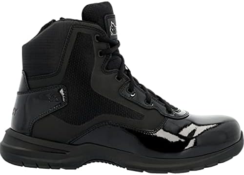 ROCKY Cadet 6" Black Side Zip Public Service Boot Size 7.5(W) | Image 6
