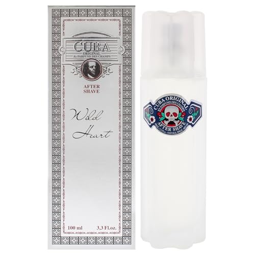 Cuba Wild Heart by Cuba for Men - 3.4 oz After Shave