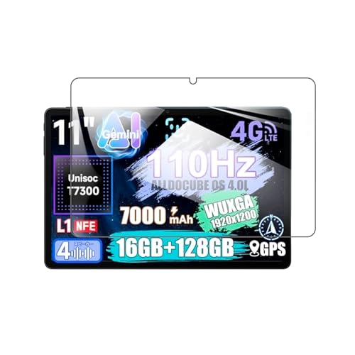 �y1���zFor ALLDOCUBE iPlay 70E �p�̃t�B���� �����K���X 11�C���` �w��h�~ �C�A�[�� �d�x9H ��U�h�~ ��ʕی� �ی�V�[�g�t���ی�t�B���� Hcsxlcj