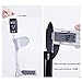 Forearm Crutches Non Slip Adults Telescopic Crutches Open Cuff Crutches Medical Walker Rehabilitation Crutches,Black (Color : Black)