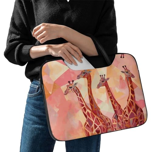 Bolso Bandolera para Portátil 17 Pulgadas con Estampado de Jirafa miniatura 7