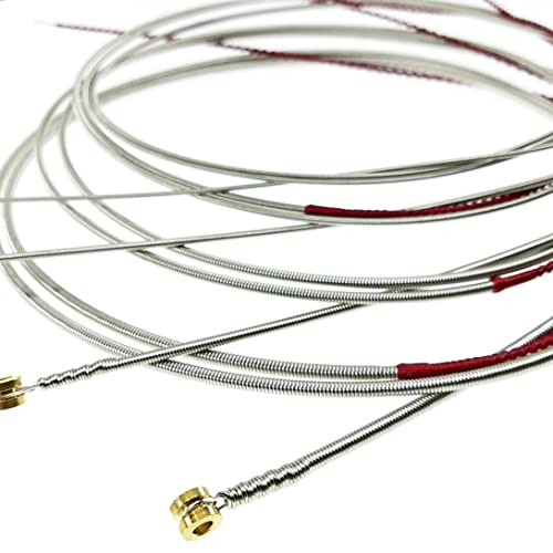 GHS Strings M3045 4-String Bass Boomers, Nickel-Plated Electric Bass Strings, Long Scale, Medium (45-105)