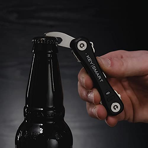 KeySmart Compact Key Holder Add-on Accessory - Stainless Steel Bottle Opener