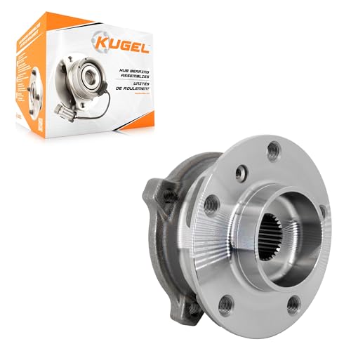Kugel Front Wheel Bearing Hub Assembly 70-513438 Replacement For BMW X5 X6 M12 x 1.25 Thread by KUGEL - Used condition - CA$23.11