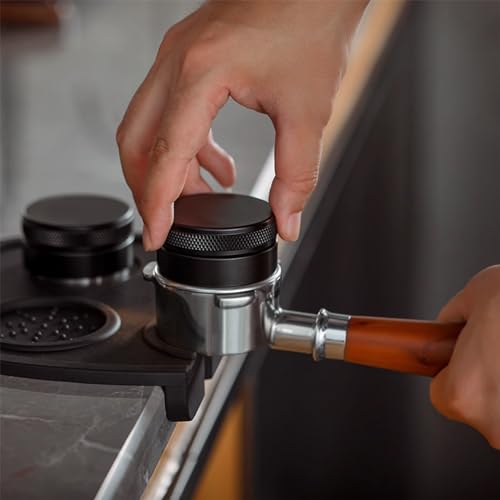 Miniatura 5 de Minshuxi Distribuidor De Café 51mm, Nivelador De Café De Acero Inoxidable 304 Para Accesorios Portafiltros Para Cafetera