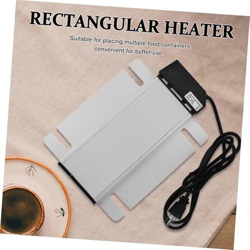 Plateau chauffant électrique pour buffet ABOOFAN plaque et tapis repas - 6